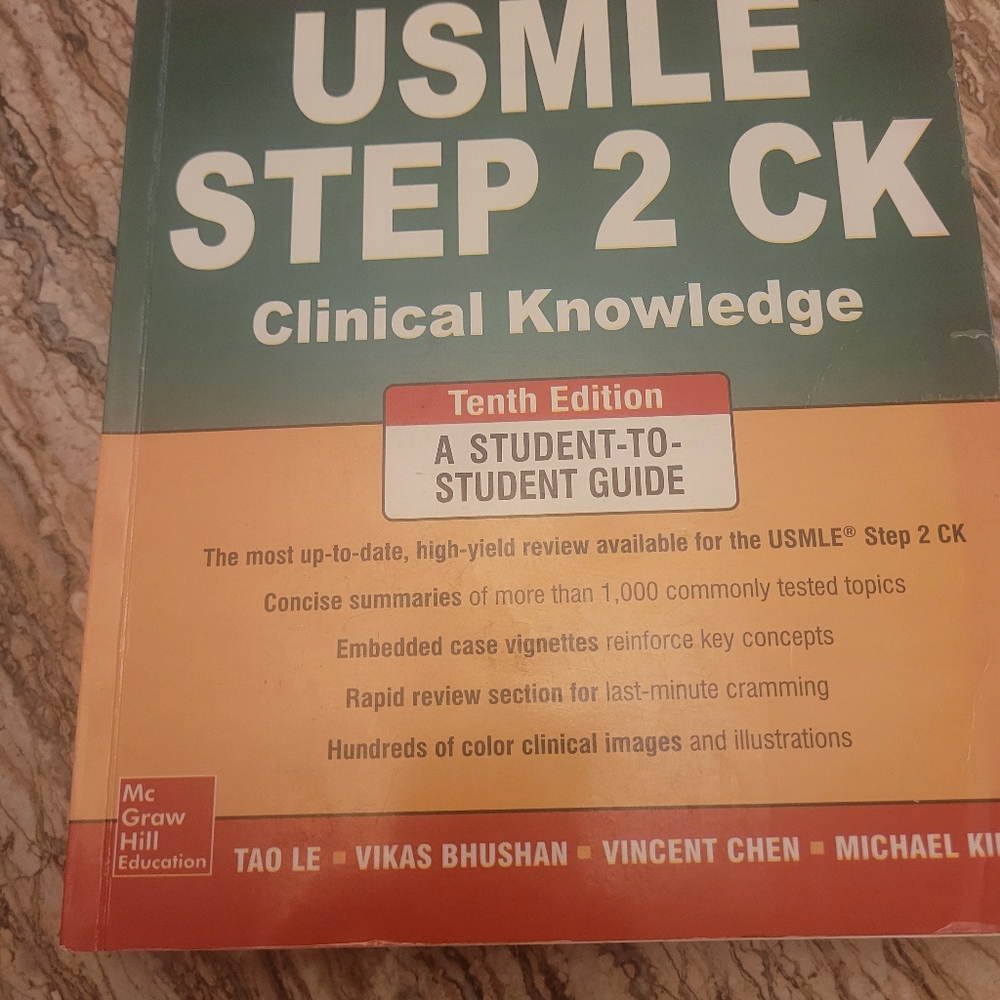 First Aid Usmle Step 2 ck